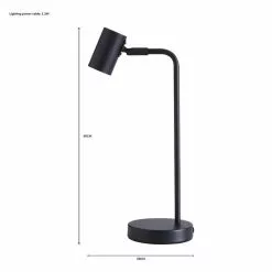 Dunelm Bradford Desk Lamp Matt Black 13 Dunelm Bradford Desk Lamp Matt Black -Cheap wall lights Store 1000182858 alt07