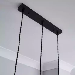 Dunelm Charlie 3 Light Bar Flex Fitting 11 Dunelm Charlie 3 Light Bar Flex Fitting -Cheap wall lights Store 1000182920 alt03