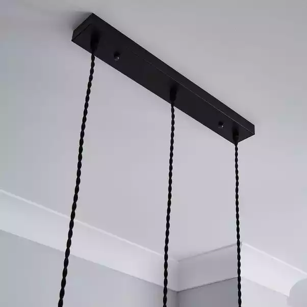 Dunelm Charlie 3 Light Bar Flex Fitting 6 Dunelm Charlie 3 Light Bar Flex Fitting - Image 4