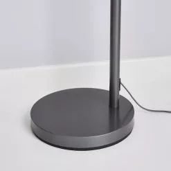 Dunelm Echo Organza Arc Floor Lamp Grey -Cheap wall lights Store 1000182926 alt03