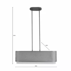 Dunelm Vienna Diner Ceiling Fitting 13 Dunelm Vienna Diner Ceiling Fitting -Cheap wall lights Store 1000183016 alt07