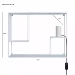 Dunelm Bradford Shelf Wall Light With Magnetic Bulb Holder -Cheap wall lights Store 1000183028 alt07