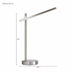 Dunelm Talis Integrated LED Touch Dimmable Table Lamp -Cheap wall lights Store 1000183029 alt07