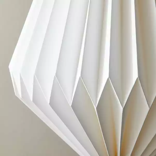 The Edited Life Origami Diamond Paper Easy Fit Pendant 5 The Edited Life Origami Diamond Paper Easy Fit Pendant - Image 3