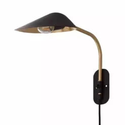 Dunelm Savona Easy Fit Plug In Wall Light Black 12 Dunelm Savona Easy Fit Plug In Wall Light Black -Cheap wall lights Store 1000183100 alt05