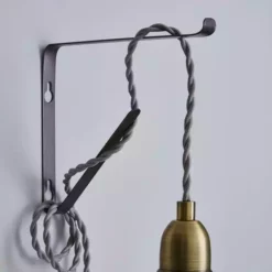Dunelm Marsden Plug In Flex Set Pewter Industrial -Cheap wall lights Store 1000183106 alt03