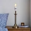 Dunelm Fluted Candlestick Antique Brass Table Lamp Base 1 Dunelm Fluted Candlestick Antique Brass Table Lamp Base -Cheap wall lights Store 20156527