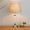 Dunelm Metal Ball Nickel Table Lamp -Cheap wall lights Store 30104311