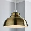 Galley Antique Brass Easy Fit Pendant