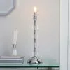 Dunelm Aries Chrome Table Lamp Base