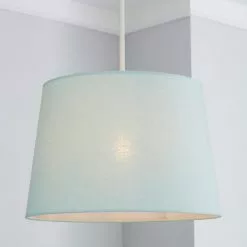 Dunelm Sara Tapered Lamp Shade 30cm Duck Egg