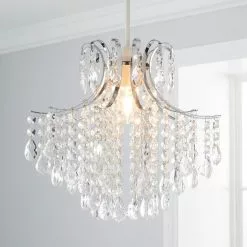 Dunelm Sheridan Jewel Easy Fit Pendant