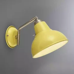 Dunelm Bradwell Ochre Wall Light