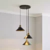 Dunelm Logan 3 Light Grey Industrial Cluster Ceiling Fitting -Cheap wall lights Store 30624734