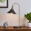 Dunelm Logan Antique Brass Grey Industrial Table Lamp 1 Dunelm Logan Antique Brass Grey Industrial Table Lamp -Cheap wall lights Store 30624743