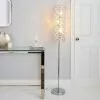 Dunelm Arden Jewel Chrome Floor Lamp