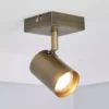 Dunelm Newark 1 Light Antique Bronze Spotlight