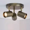 Dunelm Newark 3 Light Antique Bronze Spotlight -Cheap wall lights Store 30647919