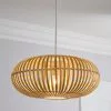 Dunelm Abrielle Bamboo Easy Fit Pendant