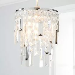 Dunelm Caressa Jewel Easy Fit Pendant