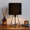 Dunelm Mini Hester Black Table Lamp
