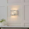 Vogue Lighting Vogue Hudson 2 Light Crystal Wall Light -Cheap wall lights Store 30671152
