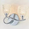 Vogue Lighting Vogue Boyer 2 Light Wall Light Chrome