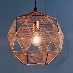 Vogue Lighting Vogue Armour Copper Pendant Ceiling Fitting 10 Vogue Lighting Vogue Armour Copper Pendant Ceiling Fitting -Cheap wall lights Store 30671163 alt02