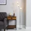 Dunelm Rosa 3 Light Chrome Floor Lamp -Cheap wall lights Store 30671425