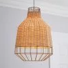 Dunelm Ohio Light Rattan Easy Fit Pendant