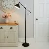 Dunelm Lever Arm Black Floor Lamp -Cheap wall lights Store 30674188