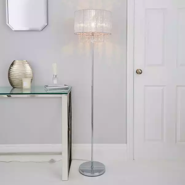 Dunelm Riah Jewel Ivory Floor Lamp 3 Dunelm Riah Jewel Ivory Floor Lamp