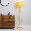Elements Sara Ochre Floor Lamp
