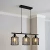Dunelm Siena 3 Light Diner Ceiling Fitting -Cheap wall lights Store 30674212