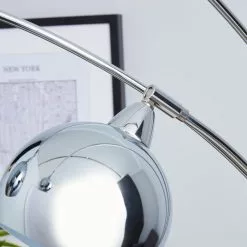 Dunelm Herm 3 Arm Arc Chrome Floor Lamp -Cheap wall lights Store 30674394 alt02
