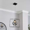 Dunelm Elena Glass Pendant Ceiling Fitting