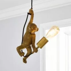 Dunelm Odisha Monkey Ceiling Fitting
