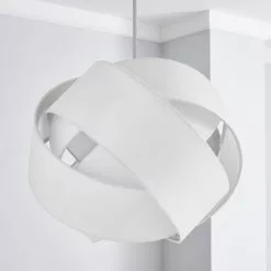 Elements Harley White Pendant Shade
