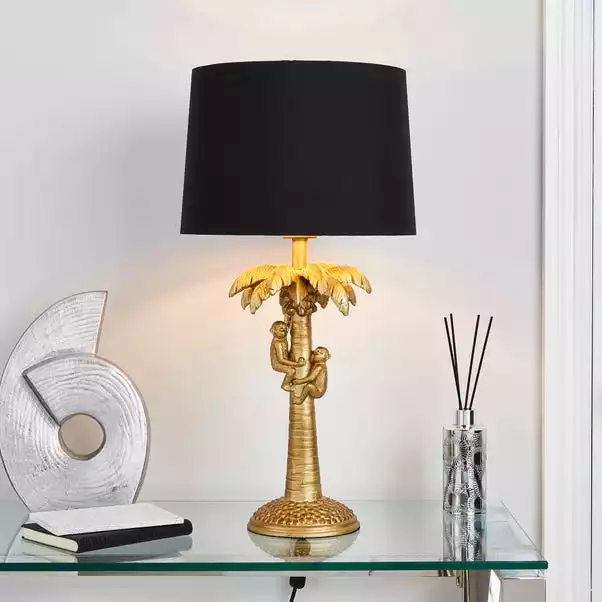 Dunelm Odisha Monkey On Palm Tree Table Lamp 3 Dunelm Odisha Monkey On Palm Tree Table Lamp