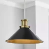 Dunelm Logan Grey Easy Fit Pendant