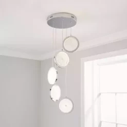 Dunelm Cora Cluster Disc 5 Light Ceiling Fitting