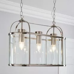 Dunelm Hurricane 3 Light Diner Fitting