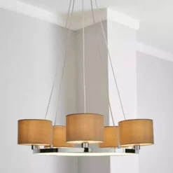 Dunelm Talinn Dual Lit Integrated LED Ceiling Fitting