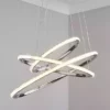 Dunelm Cali 3 Light Integrated LED Hoop Crystal Ceiling Fitting -Cheap wall lights Store 30693556