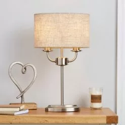 Dunelm Preston Oval Table Lamp