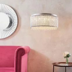 Vogue Lighting Vogue Galina 12 Light Crystal Ceiling Fitting Chrome -Cheap wall lights Store 30707447 alt02