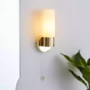 Dunelm Porto Bathroom Wall Light Brass