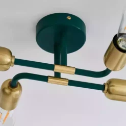 Dunelm Kacy Flush Ceiling Fitting 10 Dunelm Kacy Flush Ceiling Fitting -Cheap wall lights Store 30713609 alt03