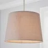 Dunelm Mariah Faux Silk 30cm Slight Tapered Lamp Shade -Cheap wall lights Store 30713661