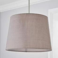 Dunelm Mariah Faux Silk 30cm Slight Tapered Lamp Shade -Cheap wall lights Store 30713661 alt01